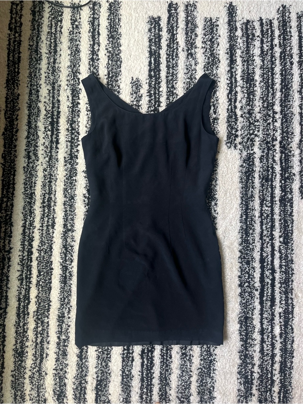 Rare Vintage Victoria Wear Little Black Dress